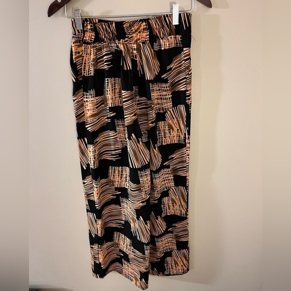 Summer high rise wide leg casual pants - Picture 4 of 8